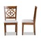 Baxton Studio Renaud Modern and Contemporary Grey Fabric and Walnut Brown Finished Wood 2-Piece Dining Chair Set 176-10543-Zoro - alternate 7